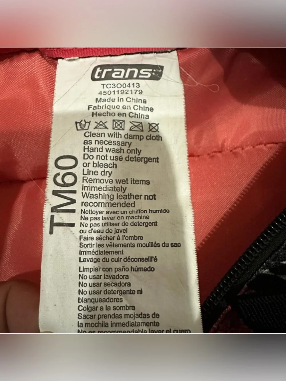 Trans by JanSport Backpack Pink Zebra Leopard Animal Print Y2K TC300413